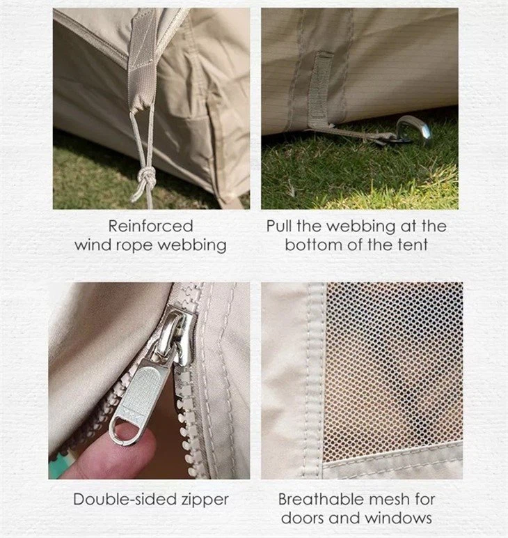 Luxury Family Glamping Tent-4