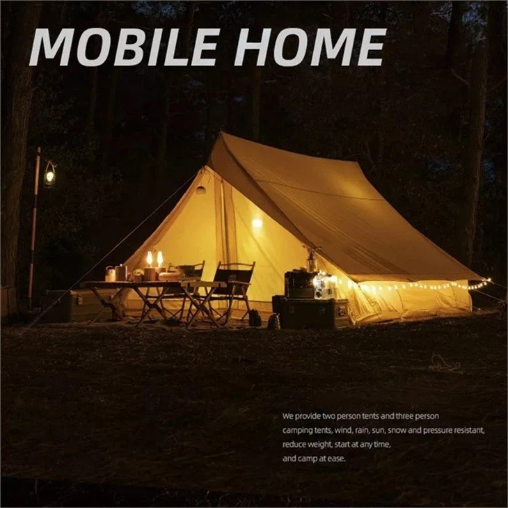 Luxury Family Glamping Tent-5